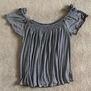 American Eagle Outfitters Soft & Sexy Black and White Striped Top